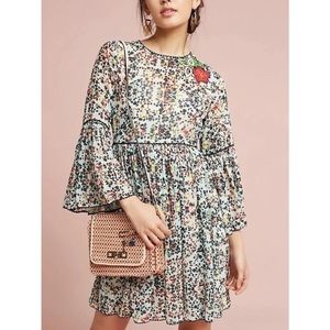 Anthropologie Bhanuni by Jyoti Libra Bell Sleeve Dress